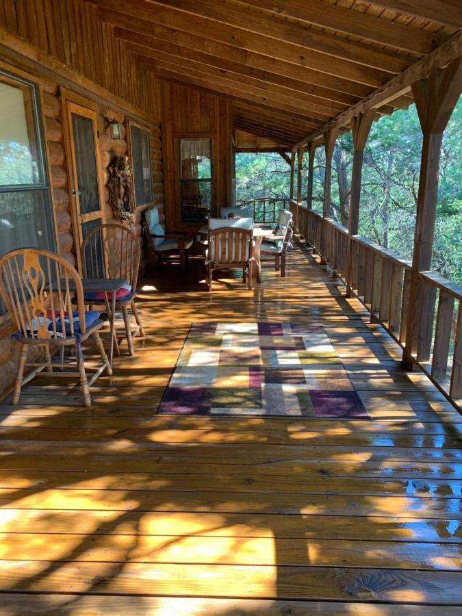 Lake Whitney Log Cabin Lakewood Harbor Exterior photo